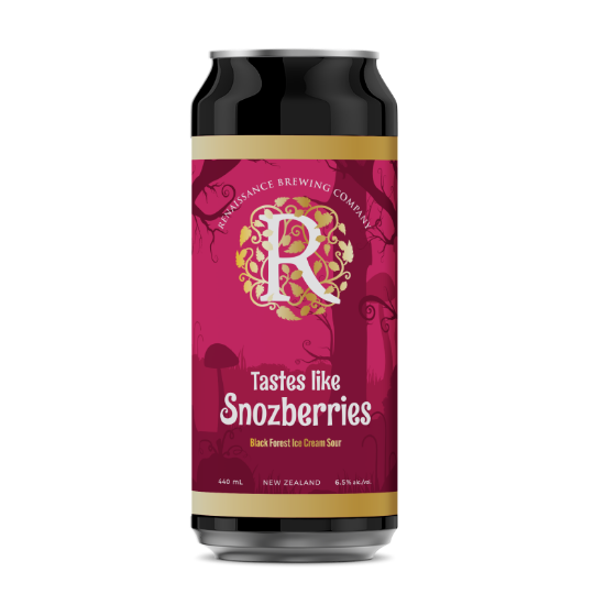 Picture of Renaissance Tastes Like Snozberries Black Forest Ice Cream Sour Can 440ml