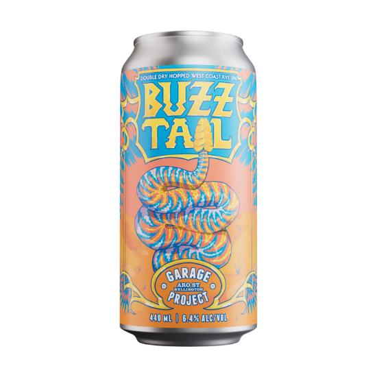 Picture of Garage Project Buzz Tail Double Dry Hopped WC Rye IPA Can 440ml