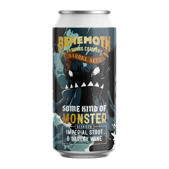 Picture of Behemoth Some Kind Of Monster Barrel Aged Imperial Stout & Barley Wine Can 440ml