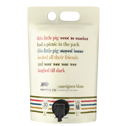 Picture of Squealing Pig Sauvignon Blanc Bagnum 1.5 Litre
