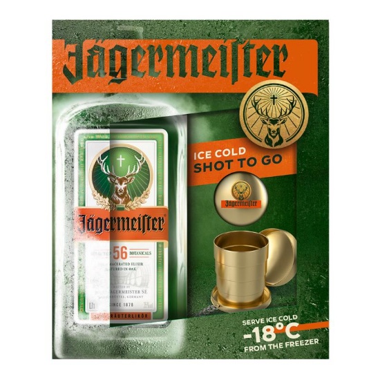 Picture of Jägermeister & Shot To Go Gift Pack 700ml