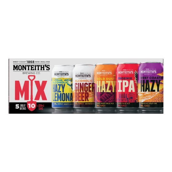 Picture of Monteith's Mix 10 Cans 10x330ml