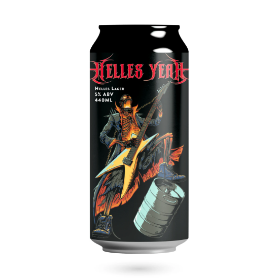 Picture of Double Vision Helles Yeah Helles Lager Can 440ml