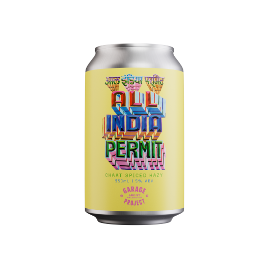 Picture of Garage Project All India Permit Chaat Spiced Hazy Pale Ale Can 330ml