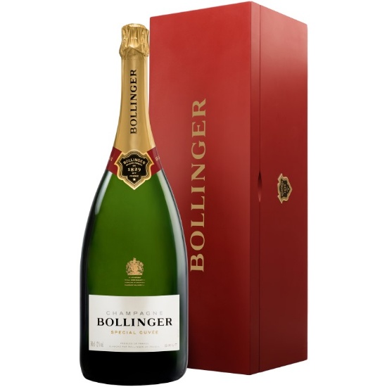 Picture of Champagne Bollinger Special Cuvée Brut Jeroboam Gift Box 3 Litre