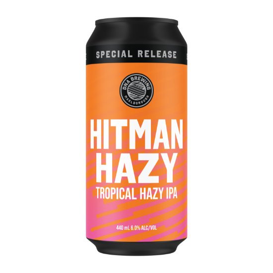 Picture of DNA Brewing Hitman Hazy Tropical Hazy IPA Can 440ml
