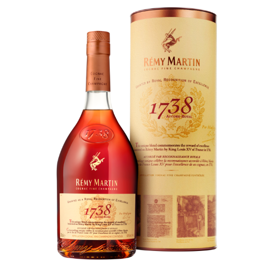 Picture of Rémy Martin 1738 Accord Royal Cognac Canister 700ml