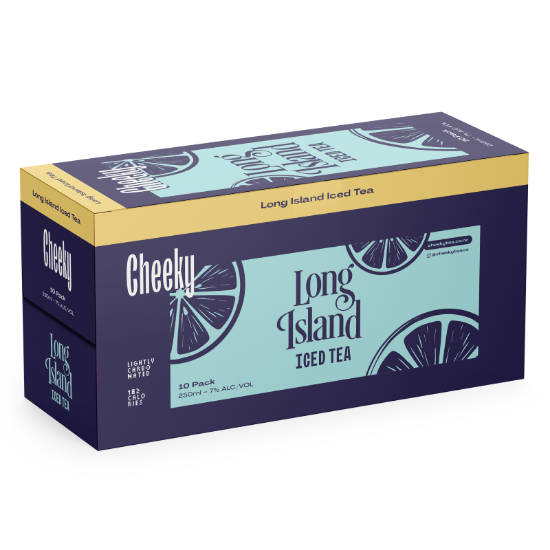 Picture of Cheeky Long Island Iced Tea 7% Cans 10x250ml