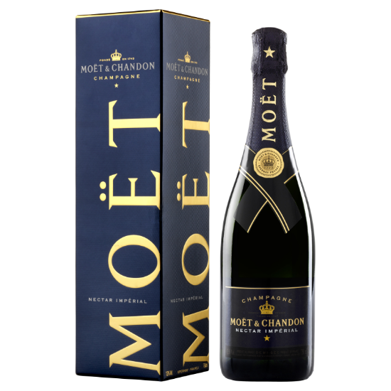 Picture of Moët & Chandon Nectar Impérial Demi-Sec Champagne Gift Box 750ml