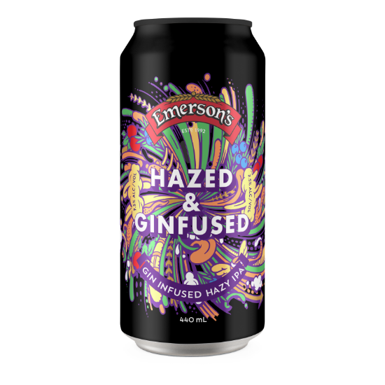 Picture of Emerson's Hazed & Ginfused Hazy IPA Can 440ml