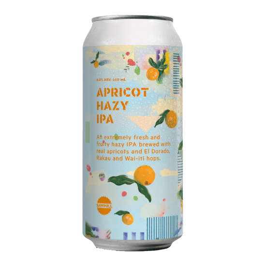 Picture of Sawmill Apricot Hazy IPA Can 440ml