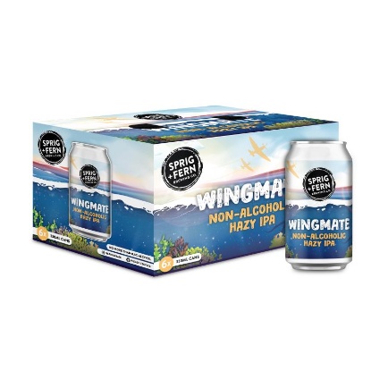 Picture of Sprig & Fern Wingmate Non-Alcoholic Hazy IPA Cans 6x330ml