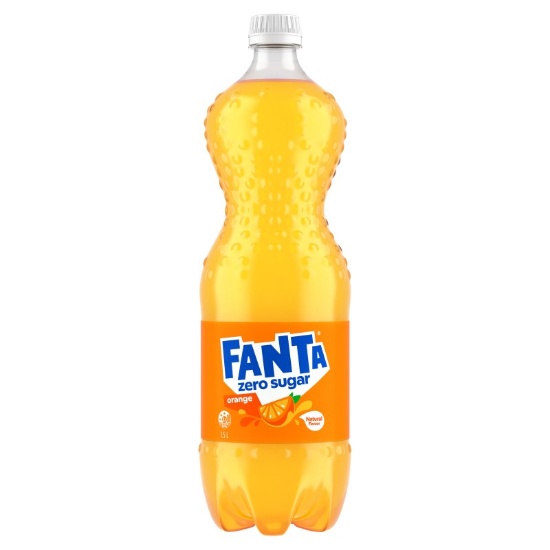 Picture of Fanta Zero Sugar Orange PET Bottle 1.5 Litre