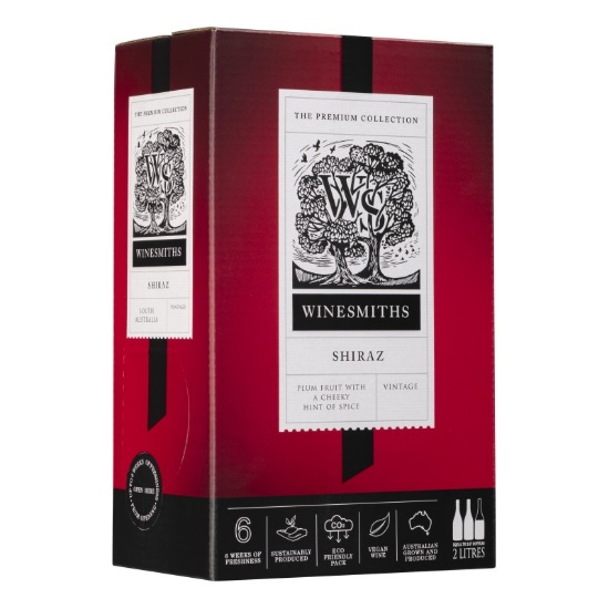 Picture of Winesmiths The Premium Collection Shiraz Cask 2 Litre