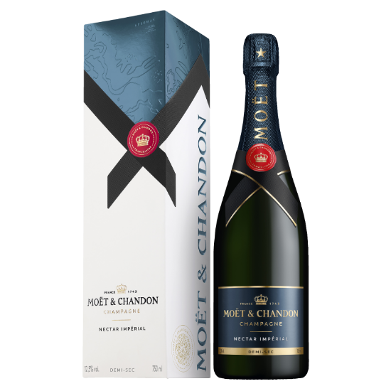 Picture of Moët & Chandon Nectar Impérial Demi-Sec Champagne Gift Box 750ml