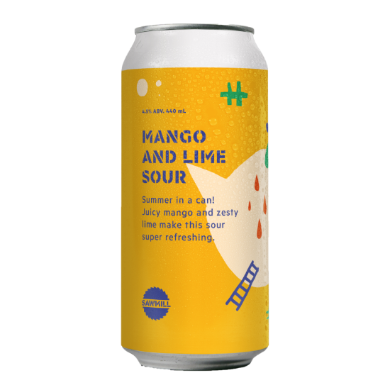 Picture of Sawmill Mango & Lime Sour Can 440ml