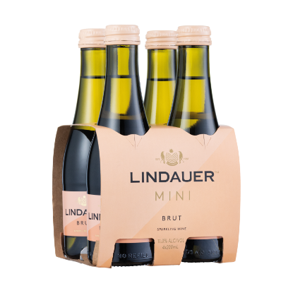 Show details for Lindauer Mini Brut 4x200ml Picture of Lindauer Mini Brut 4x200ml
