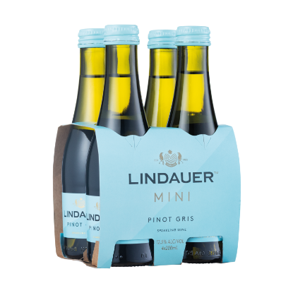 Show details for Lindauer Mini Pinot Gris 4x200ml Picture of Lindauer Mini Pinot Gris 4x200ml