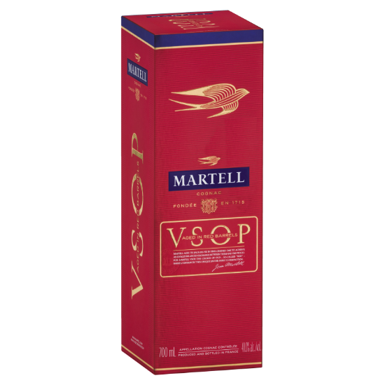 Picture of Martell VSOP Cognac Red Barrels Gift Box 700ml