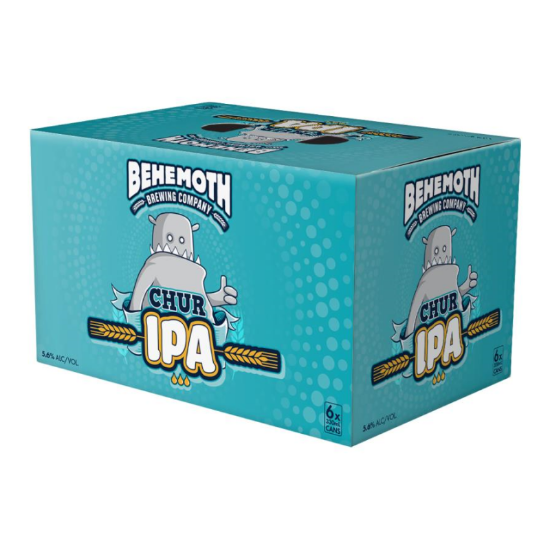 Picture of Behemoth Chur! IPA Cans 6x330ml