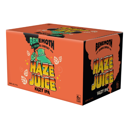 Picture of Behemoth Haze Juice Hazy IPA Cans 6x330ml