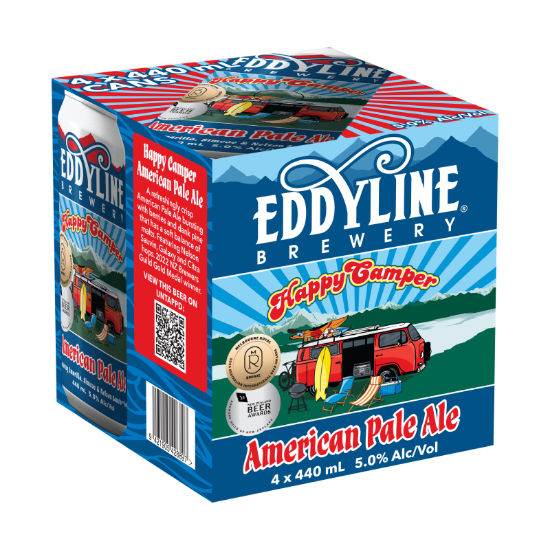 Picture of Eddyline Happy Camper American Pale Ale Cans 4x440ml