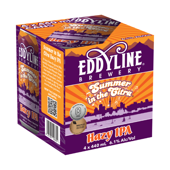 Picture of Eddyline Summer in the Citra Hazy IPA Cans 4x440ml