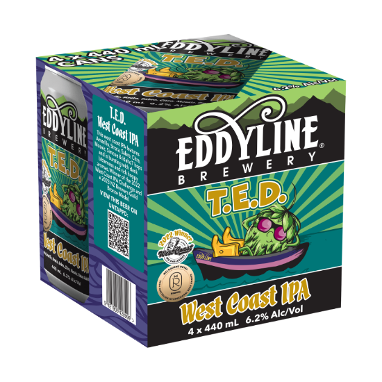 Picture of Eddyline That Eddy's Drop West Coast IPA Cans 4x440ml