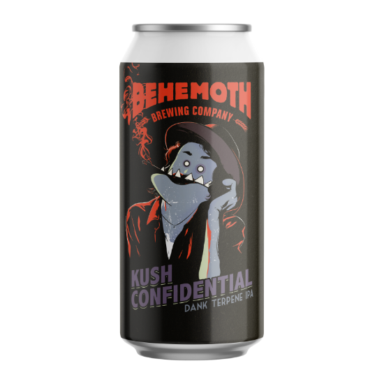 Picture of Behemoth Kush Confidential Dank Terpene IPA Can 440ml