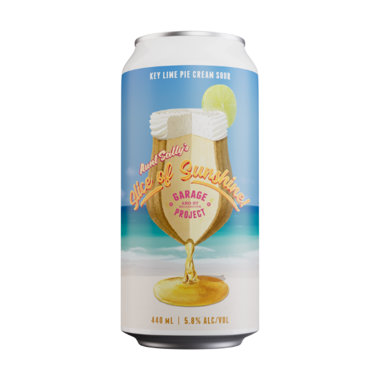 Picture of Garage Project Aunt Sally's Slice of Sunshine Lime Pie Sour Can 440ml