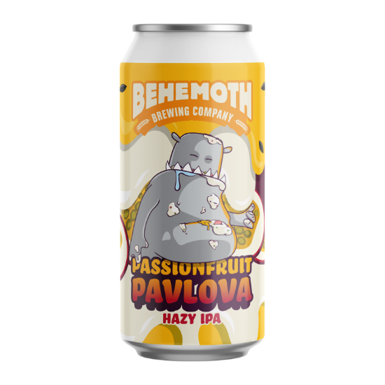 Picture of Behemoth Passionfruit Pavlova Hazy IPA Can 440ml