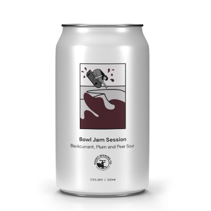 Picture of Mount Brewing Co. Bowl Jam Session Blackcurrant, Plum & Pear Sour Can 330ml