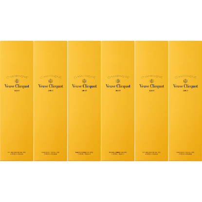Picture of Veuve Clicquot Brut Champagne Gift Box 6x750ml