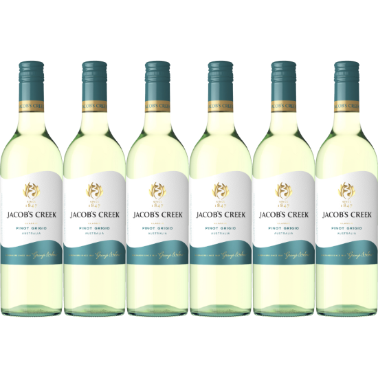 Picture of Jacob's Creek Classic Pinot Grigio 6x750ml