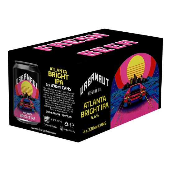 Picture of Urbanaut Atlanta Bright IPA Cans 6x330ml