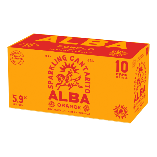 Picture of Alba Sparkling Cantaritos 5.9% Cans 10x250ml