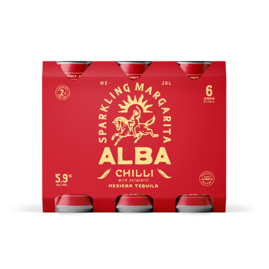 Picture of Alba Sparkling Margarita Chilli 5.9% Cans 6x250ml