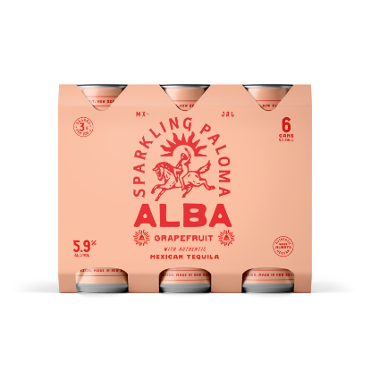 Picture of Alba Sparkling Paloma Grapefruit 5.9% Cans 6x250ml