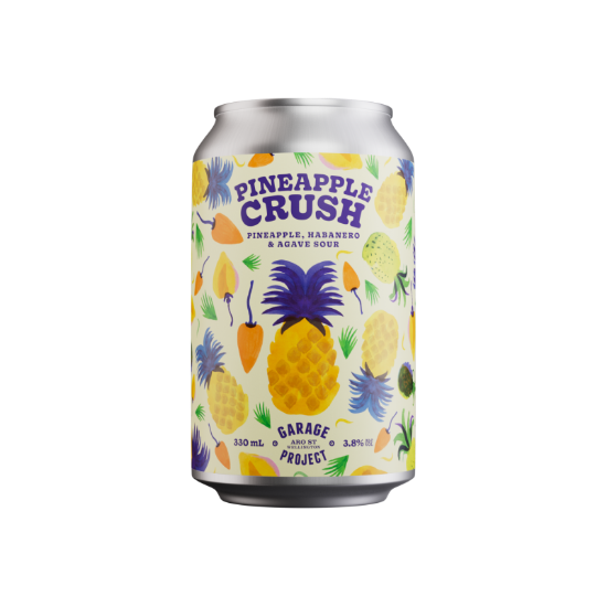 Picture of Garage Project Pineapple Crush Pineapple, Habanero & Agave Sour Can 330ml