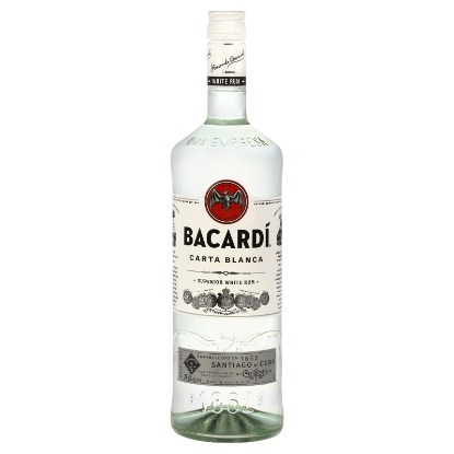 Show details for Bacardí Carta Blanca White Rum 1 Litre Picture of Bacardí Carta Blanca White Rum 1 Litre