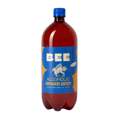 Picture of Bee Alcoholic Ginger Beer 5% PET Bottle 1.25 Litre