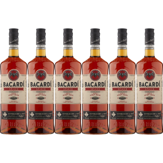 Picture of Bacardí Spiced 6x1 Litre