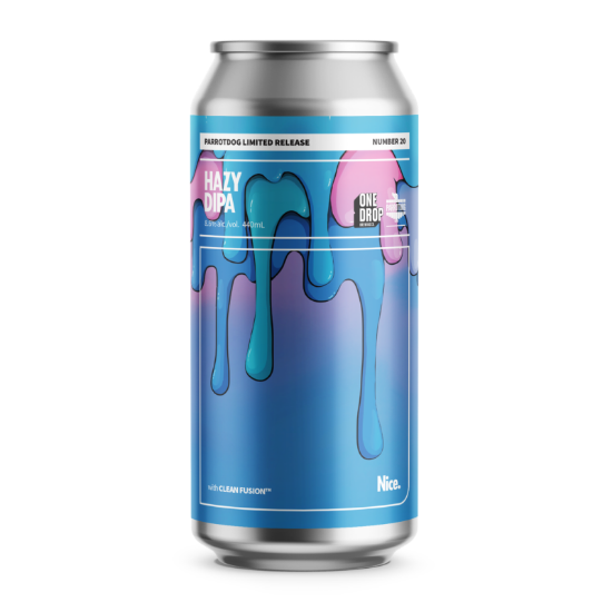 Picture of Parrotdog x One Drop Limited Release No.20 Hazy DIPA Can 440ml