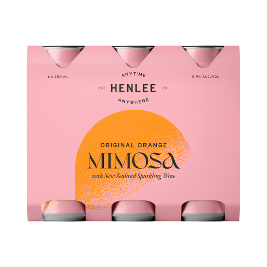 Picture of Henlee Mimosa Original Orange 5.9% Cans 6x250ml