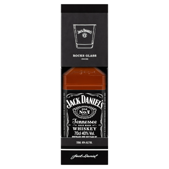 Picture of Jack Daniel's Tennessee Whiskey & Glass Gift Pack 700ml