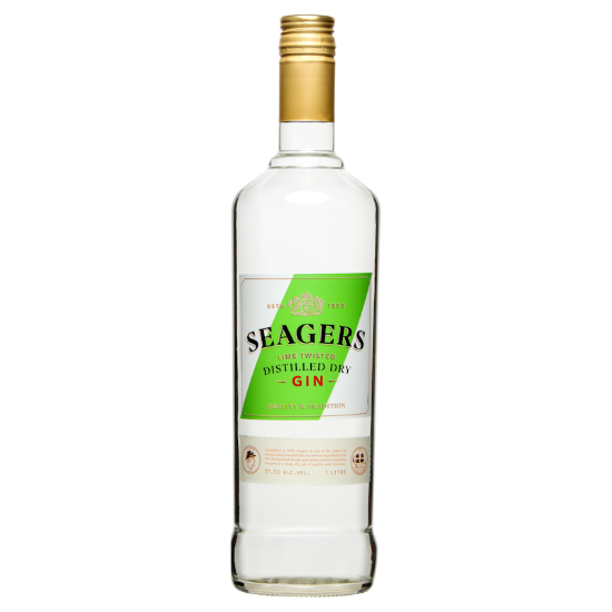 Picture of Seagers Lime Twisted Gin 1 Litre