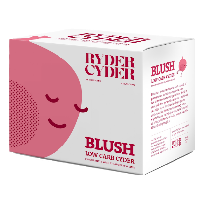 Picture of Ryder Cyder Blush Low Carb Cyder Cans 6x330ml