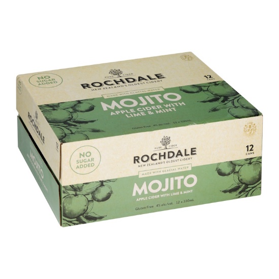 Picture of Rochdale Mojito Apple Cider with Lime & Mint Cans 12x330ml