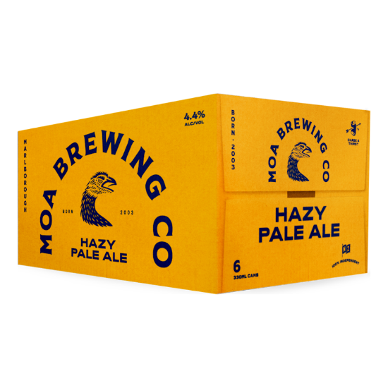 Picture of Moa Brewing Co Hazy Pale Ale Cans 6x330ml