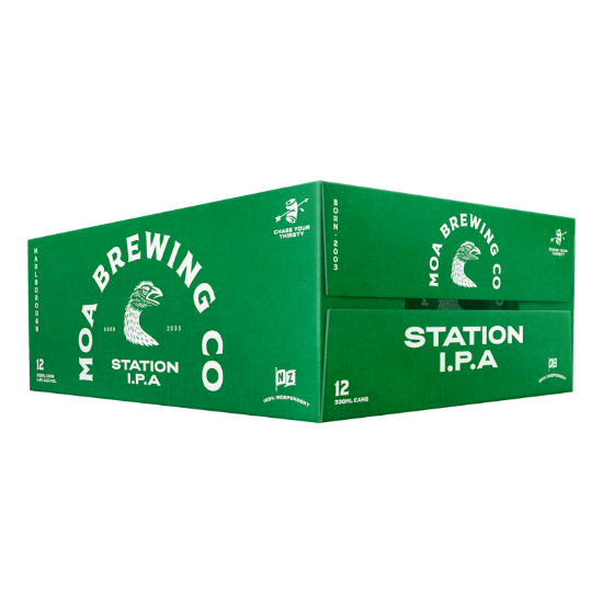 Picture of Moa Brewing Co Station IPA Cans 12x330ml